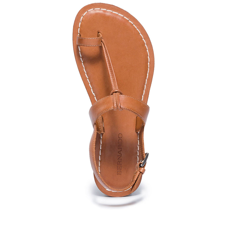 Sandalias Planas Bernardo Maverick 2 Toe Ring Mujer Marrom | JKC6241YL
