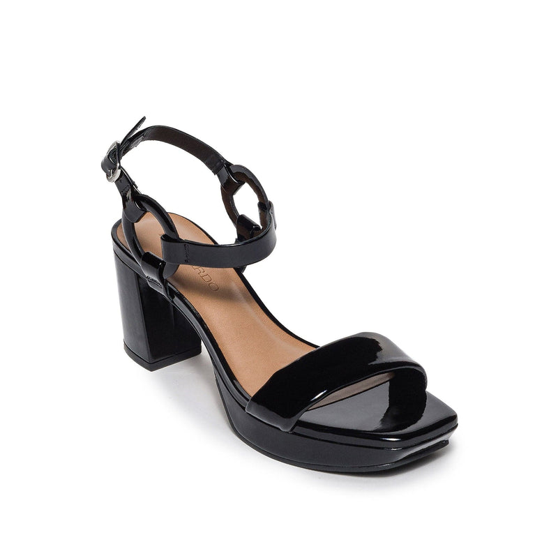 Sandalias Plataforma Bernardo Candace Mujer Negros | TJA3817XP