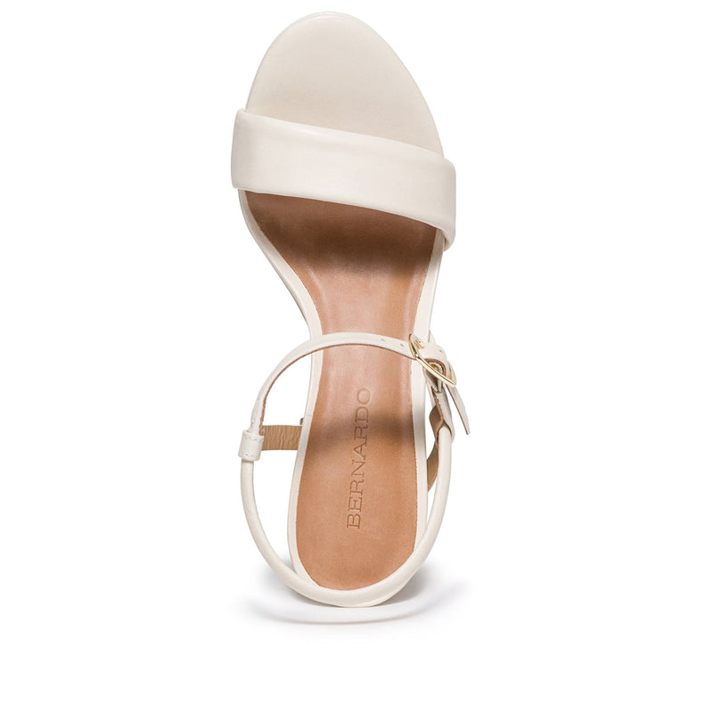 Sandalias Plataforma Bernardo Ventura Mujer Blancos | UPM5823OF