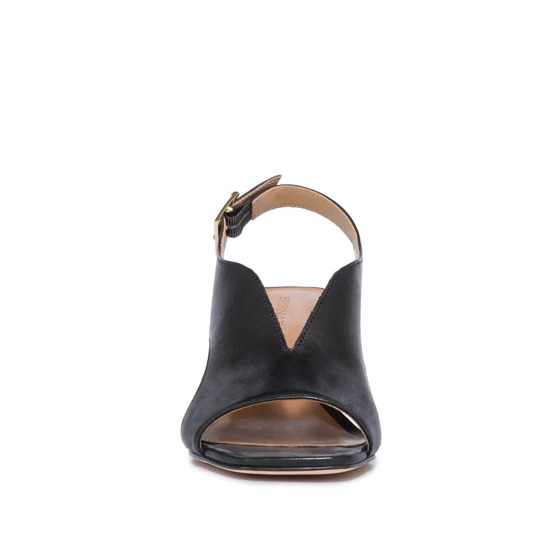 Sandalias Tacones Bernardo Bedford Mid Mujer Negros | JAJ8010YZ