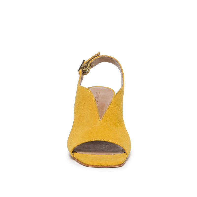 Sandalias Tacones Bernardo Bedford Mid Mujer Amarillos | WLM2319GA