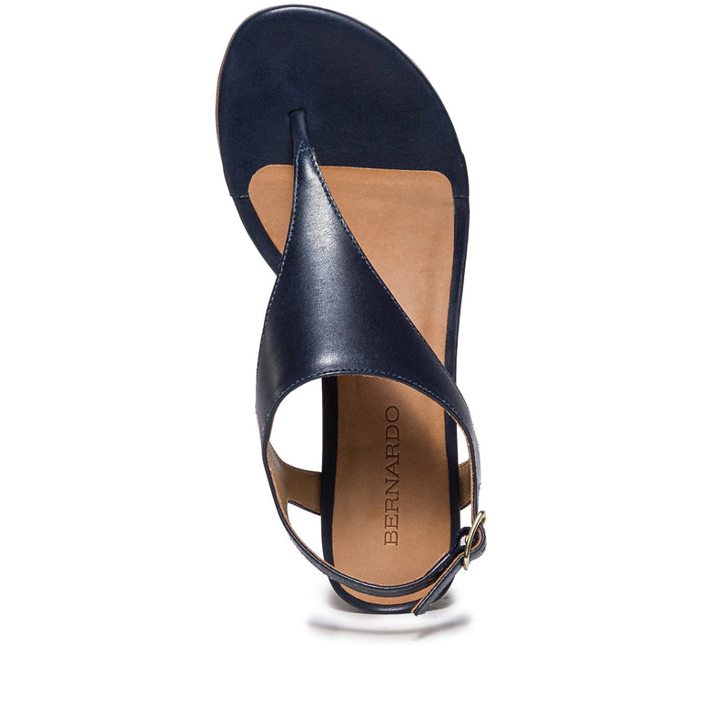 Sandalias Tacones Bernardo Goldy Demi Mujer Azul Marino | DQZ9446KH