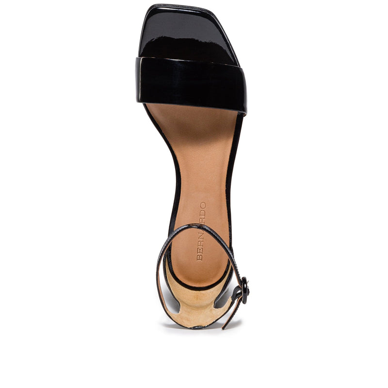 Sandalias Tacones Bernardo Jalena Low Mujer Negros | JAS4154QN