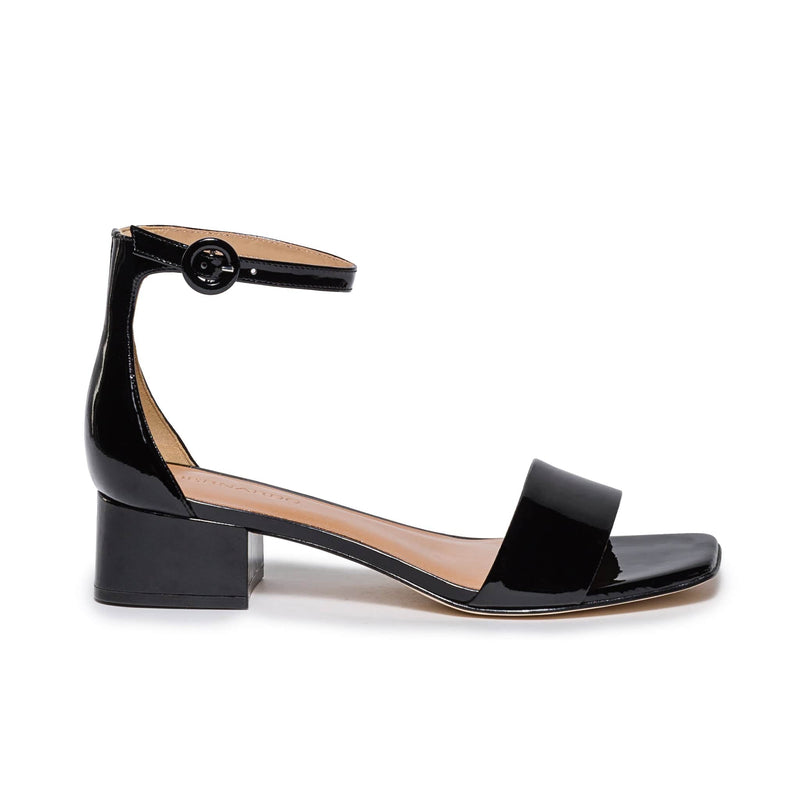Sandalias Tacones Bernardo Jalena Low Mujer Negros | JAS4154QN