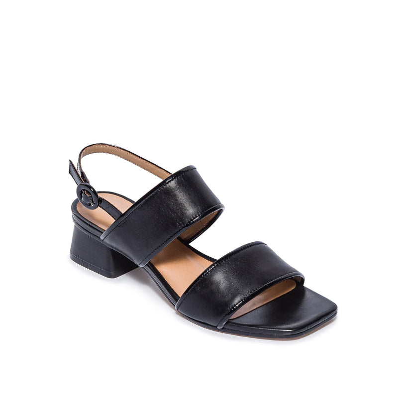 Sandalias Tacones Bernardo Jasper Slingback Mujer Negros | FUV3092FM