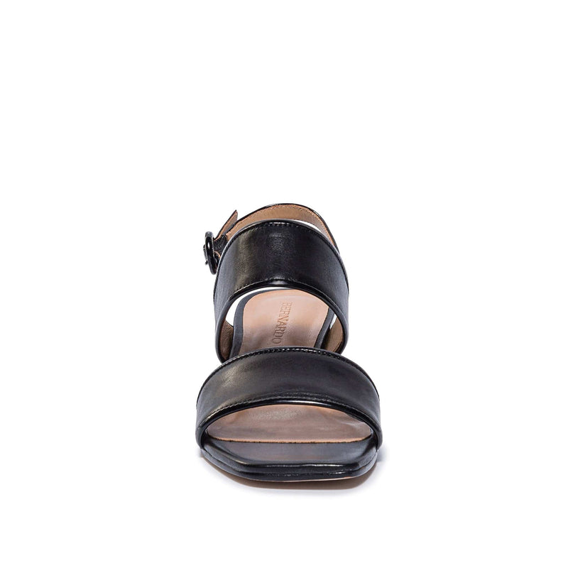 Sandalias Tacones Bernardo Jasper Slingback Mujer Negros | FUV3092FM