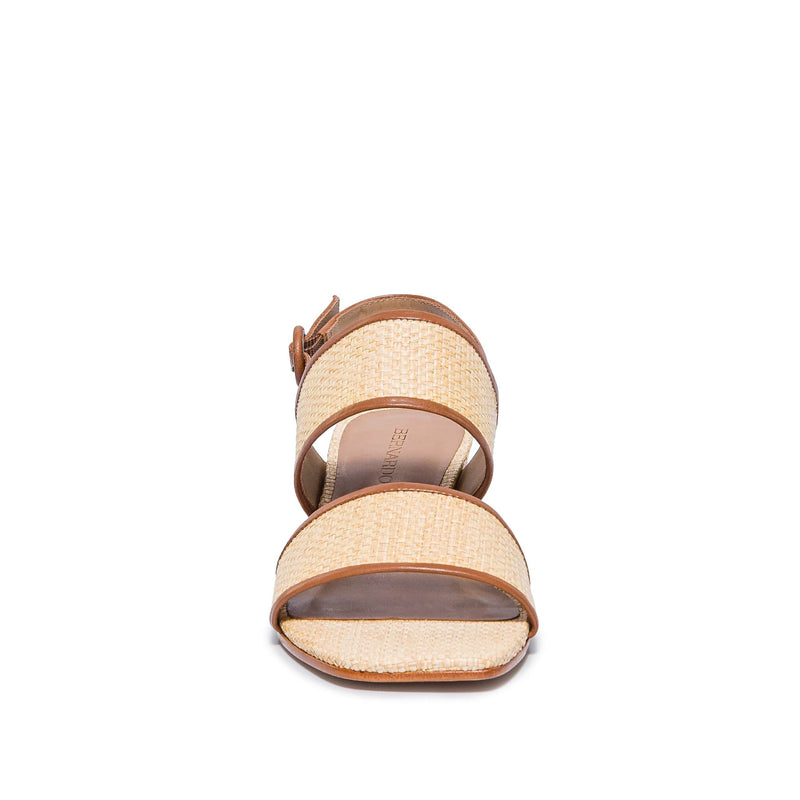 Sandalias Tacones Bernardo Jasper Slingback Mujer Marrom Claro | ODZ1839BU