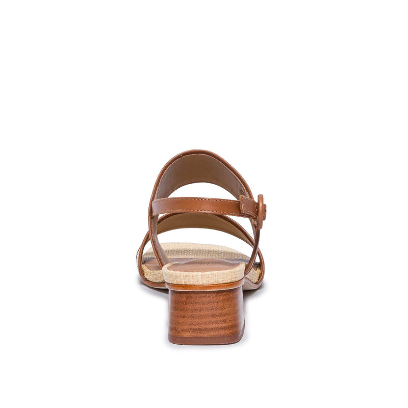 Sandalias Tacones Bernardo Jasper Slingback Mujer Marrom Claro | ODZ1839BU