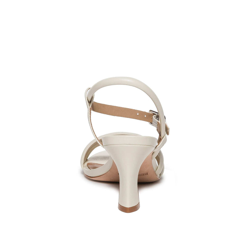 Sandalias Tacones Bernardo Noor Mujer Blancos | GHN5941ID