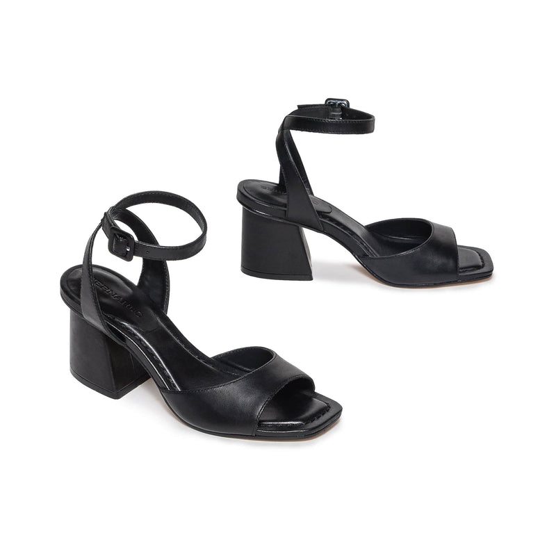 Sandalias Tacones Bernardo Nyack Mujer Negros | SPZ9797UJ