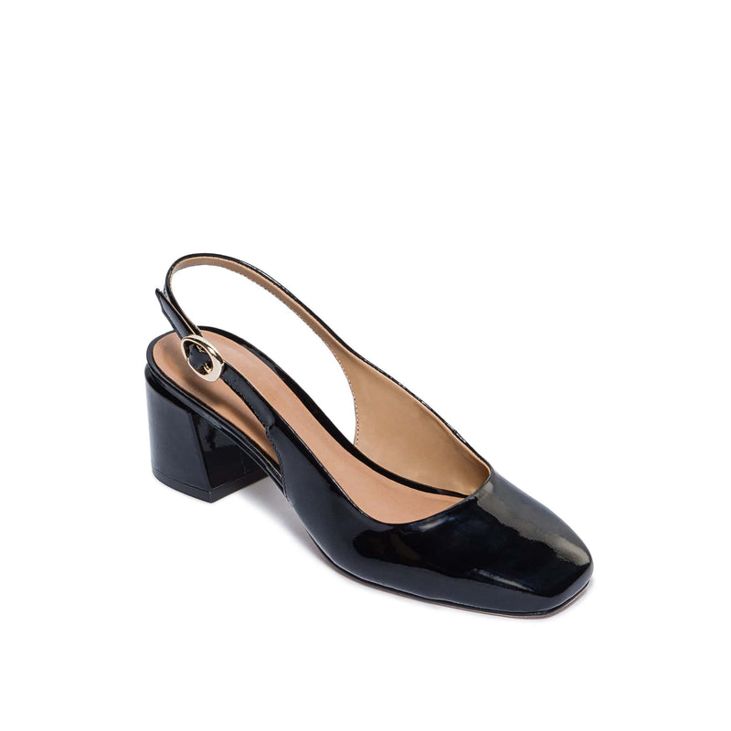 Tacones Bernardo Alexia Slingback Mujer Negros | JIN174LU