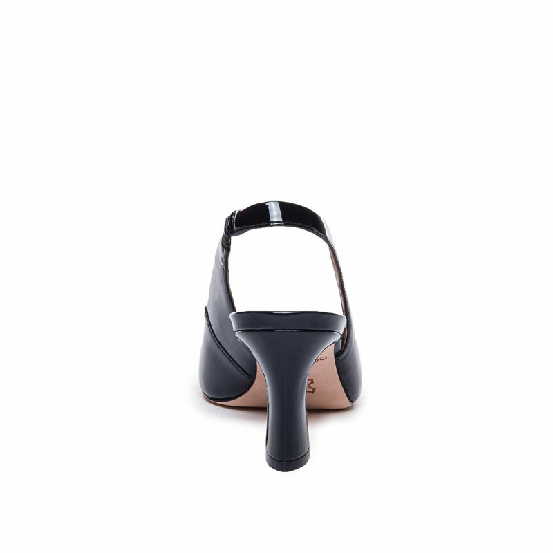 Tacones Bernardo Felicity Slingback Mujer Negros | KXL9764FR