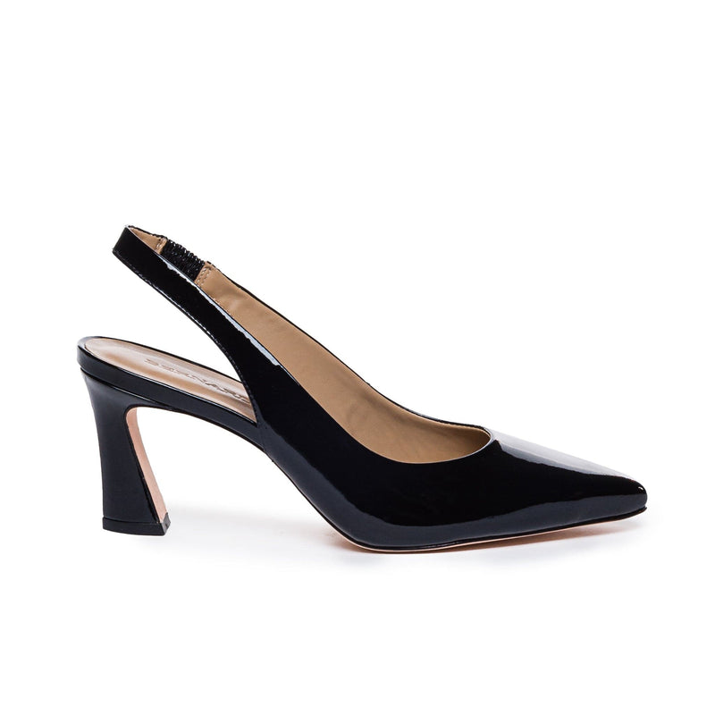 Tacones Bernardo Felicity Slingback Mujer Negros | KXL9764FR