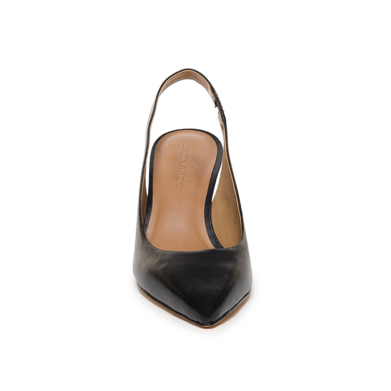 Tacones Bernardo Felicity Slingback Mujer Negros | JNE7444RM