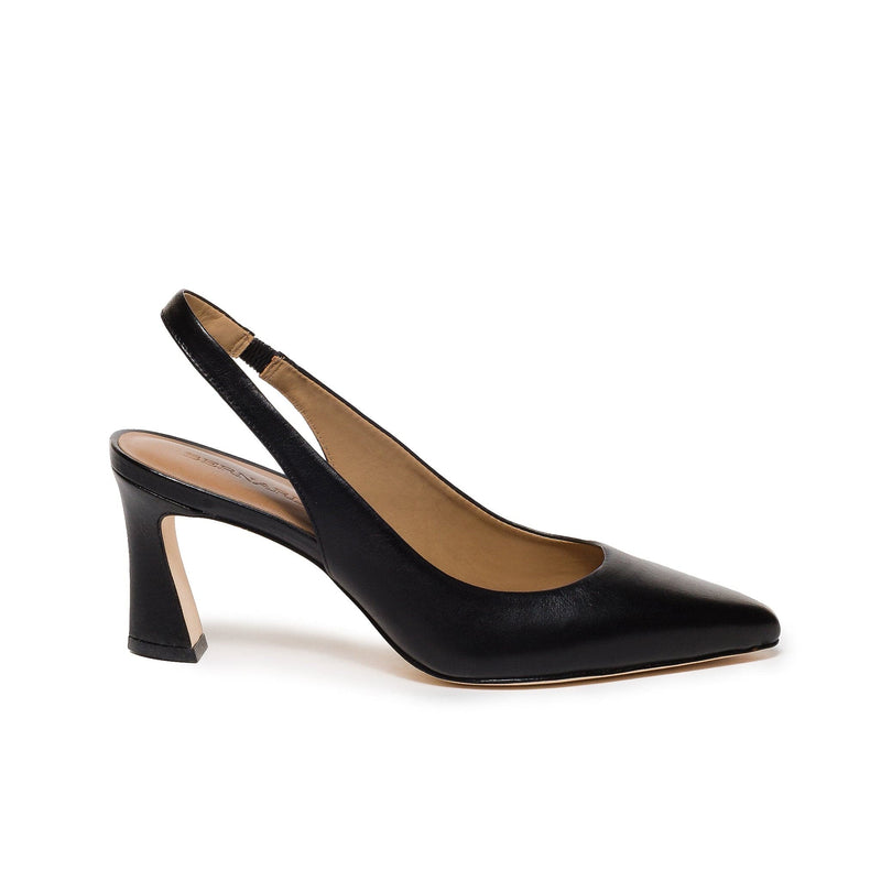 Tacones Bernardo Felicity Slingback Mujer Negros | JNE7444RM