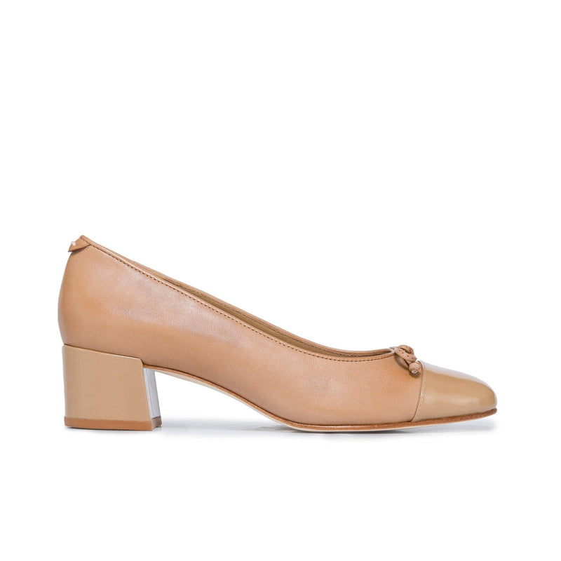 Tacones Bernardo Marisol Ballerina Mujer Marrom | PJQ3158OG