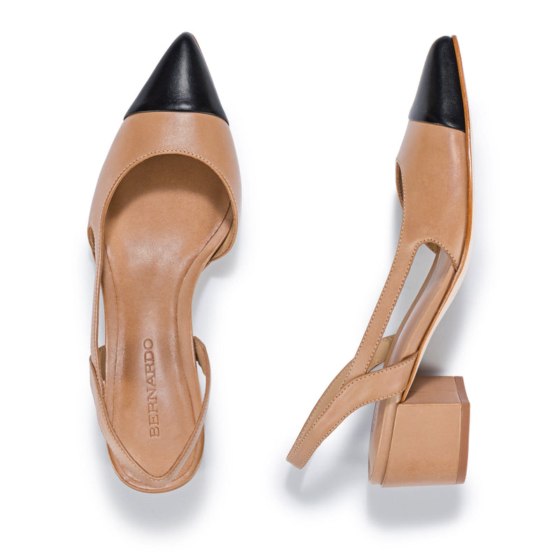 Tacones Bernardo Monroe Mujer Marrom Negros | ASZ1346FY