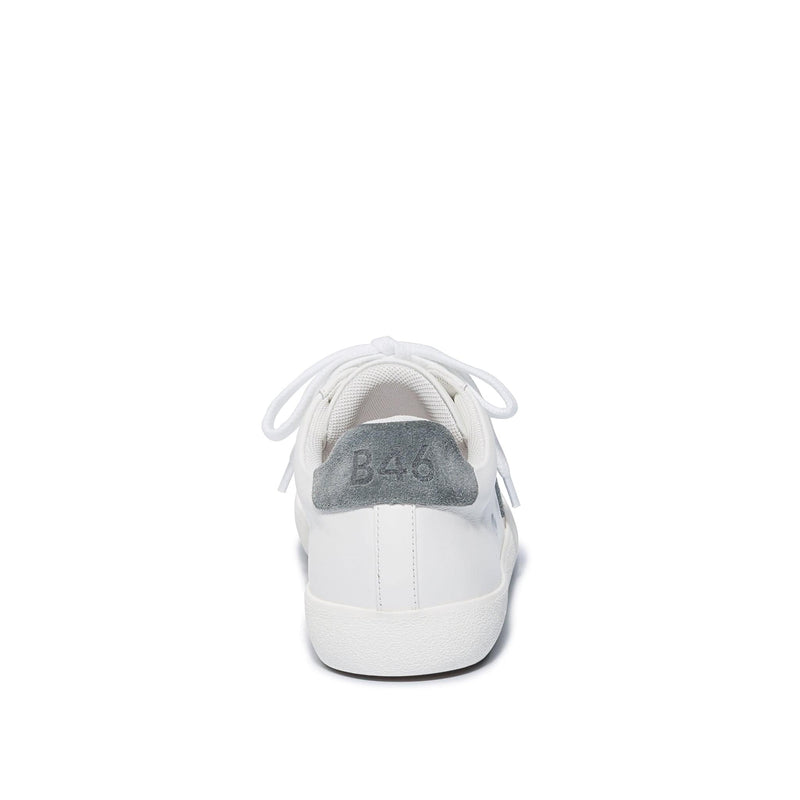 Tenis Bernardo Tatum Mujer Blancos Azules | LCQ8585TH