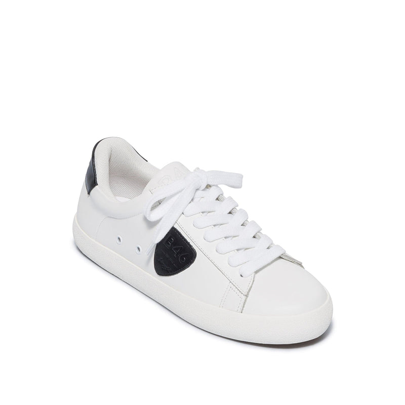 Tenis Bernardo Tatum Mujer Blancos Negros | ZJR5788ZK