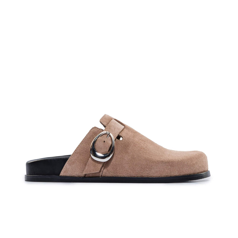 Zuecos Bernardo Easton Slip On Mujer Beige | OJI7229XA