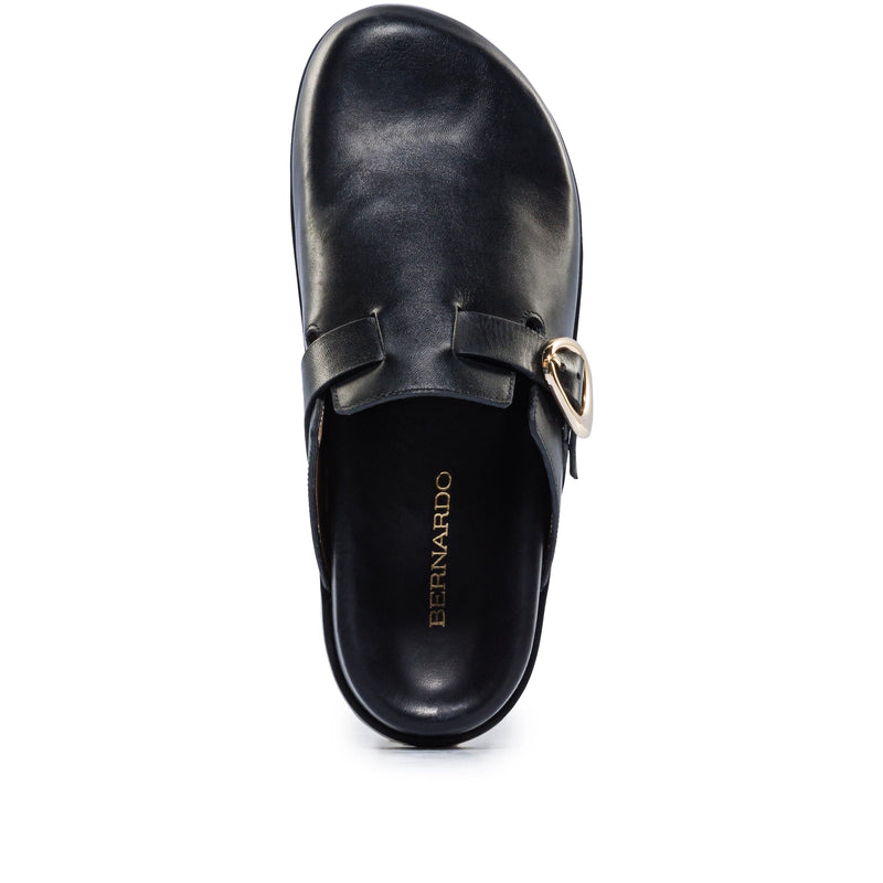 Zuecos Bernardo Easton Slip On Mujer Negros | ZUJ8418IB